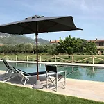 Landsted Olimagio Farm With Animals And 25m Pool, At Cycling Distance *